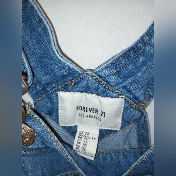 Jean overalls size XS - Picture 3 of 3
